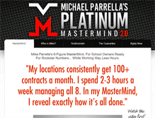 Tablet Screenshot of martialarts100kmastermind.com